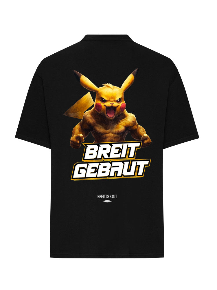 BREITGEBAUT T SHIRT OVERSIZE BLACK (BACKPRINT)